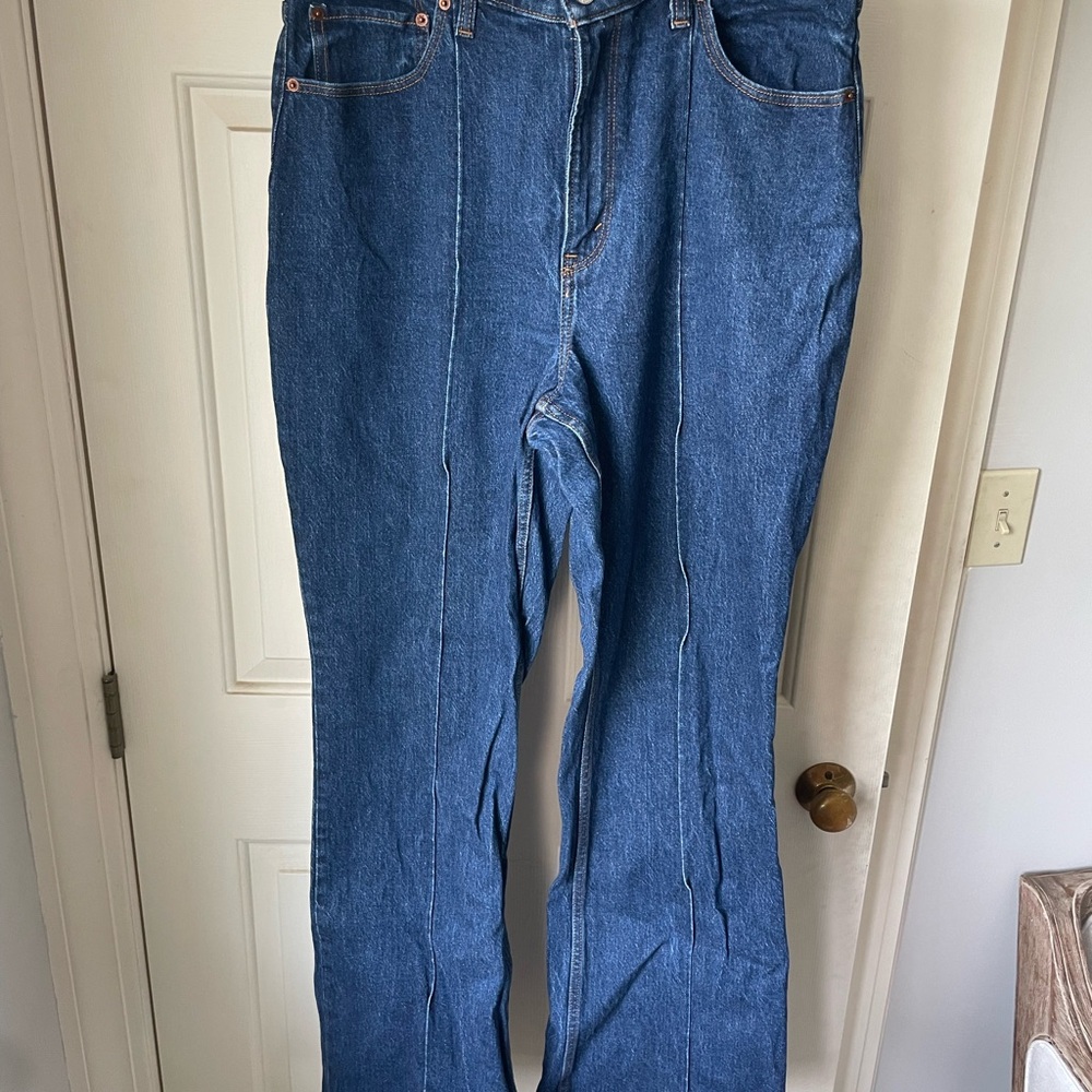 Abercrombie & Fitch High Rise Vintage Flare Jeans - Curve Love